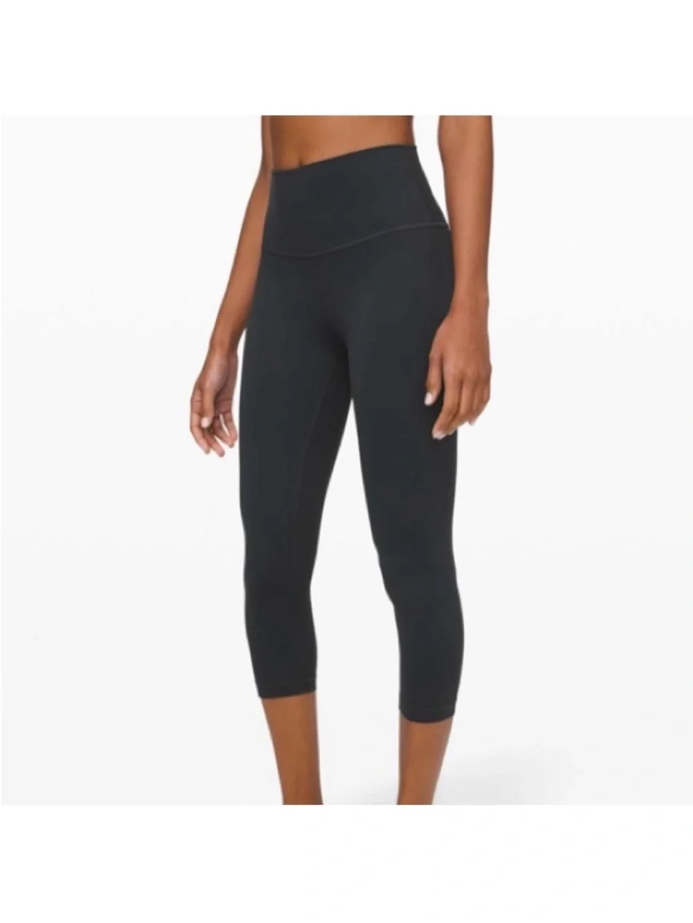 lululemon athletica Navy High-Rise Cropped Leggings